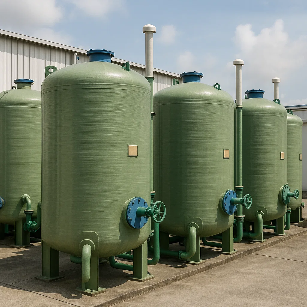 FRP Chemical Storage Tank