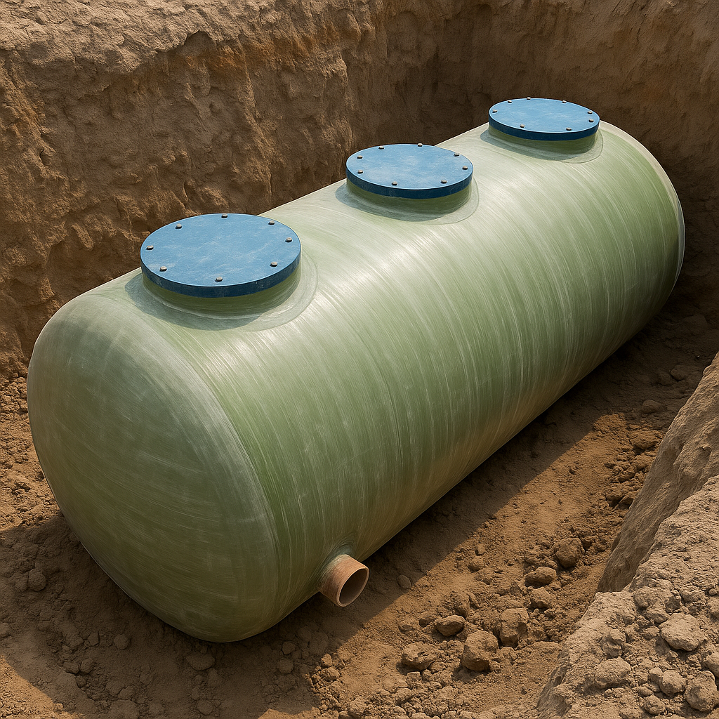 FRP Underground Water Tank